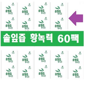 2형 솔잎즙 60팩, 60개