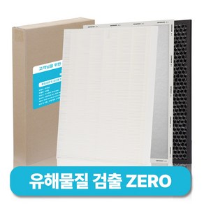 푸르앙 위닉스 공기청정기 제로S 제로2.0 필터 CAF-I0S3 CAF-G0S6 호환용, 1세트, SS형