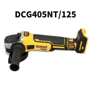 DEWALT 브러시리스 리튬 앵글 연마기 충전 전기 금속 절단기 DCG405NT