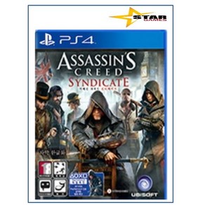 [미개봉 우체국택배] 플스4 어쌔신크리드 신디케이트 / PS4 Assassin's Ceed Syndicate [국내발매 한글판] 플레이스테이션4 새상품 실물CD