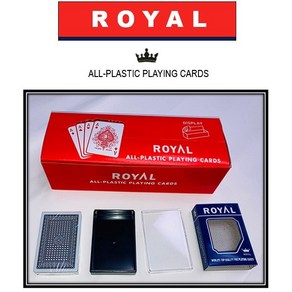 로얄 트럼프 카드 ROYAL PLAYING CARDS 플라스틱카드 낱개 1개