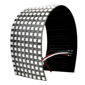 아두이노 8x32 플렉서블 RGB LED Matix 패널 / Flexible LED, 1개