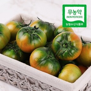 웰굿 [무농약] 부산직송 짭짤이 대저 토마토 2.5kg(M 8Bix이상), 1개