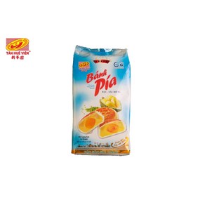 [Bánh pía/반피아] 5성급 콩과 두리안 에그 케이크 (600g), 600g, 1개