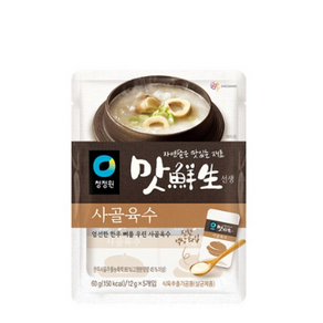 청정원 맛선생 사골육수 농축, 60g, 3개