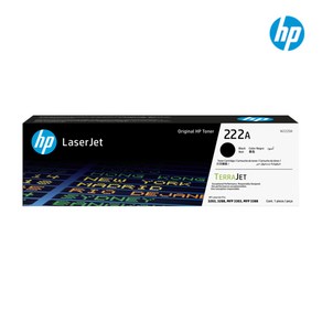 정품 HP No.222A W2220A 표준용량 (토너/검정/1 300매/3203dn/3203dw/3303sdw/3303fdn/3303fdw), 1개