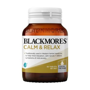 Blackmoes Calm & Relax 60 Tablets, 60정, 1개