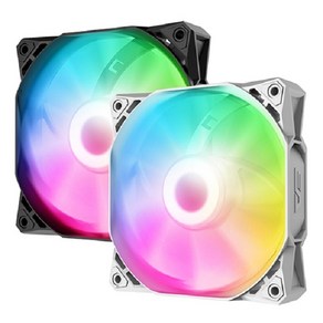 다크플래쉬 D6S 120 RGB Reverse 1PACK (화이트) 케이스쿨러