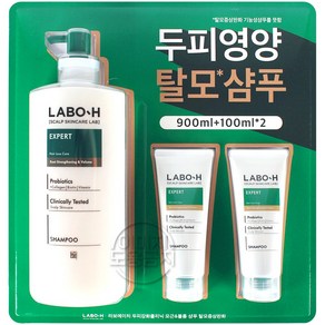 라보에이치 두피강화샴푸 900ML+100MLX2, 1개