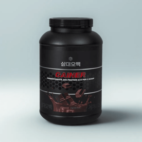 [Best] 삼대오백 게이너 벌크업 초코 탄수화물 프리미엄단백질 프로틴 보충제, 1개, 2kg