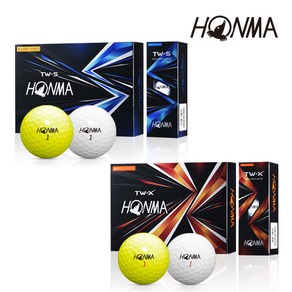 [혼마코리아정품] 혼마 TW-X 골프볼, 화이트, 1개입, 1개