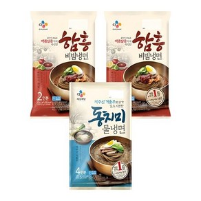 동치미 물냉면1816G(4인분)+함흥비빔냉면474G(2인분)X 2봉, 1개, 474.4g