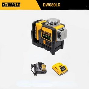 전동 드릴 2023 Dewalt DW089LG 12 라인 3 면 * 360 도 수직 12V 리튬 배터리 레이저 레벨 야외 수평 녹색 계량기, X-4)1.DW089LG only tool - 미국, 1개