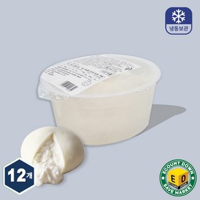 냉동 미니 부라타 치즈 모짜렐라 65g, 12개