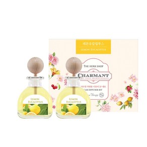 더허브샵 샤르망 자동차 디퓨저 50ml, 레몬유칼립투스(2개입), 1세트