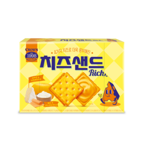 크라운 치즈샌드 대 180g 2개세트, 2개