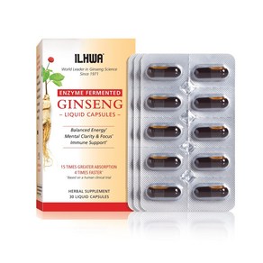 IL HWA Ginseng Enzyme FRMNTD 일화인삼효소 FRMNTD, 1개, 30정