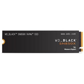 WD_BLACK 2TB SN850X NVMe 내장 게이밍 SSD (WDS200T2X0e), 1TB, 1개