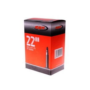 [한국자전거총판]CST 자전거튜브 22x1.5~1.75 CST 튜브 60mm, 1개