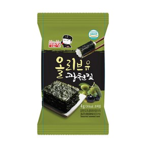 이반장 올리브유 도시락김 16봉, 4g, 10개