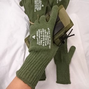 미군 울 장갑 구형 방한 장갑 겨울 빈티지WOOL GLOVES 미군용품