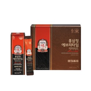 홍삼정 에브리타임리미티드 10ml*30포 (30일분), 1세트, 300ml