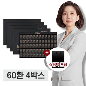 김소형원방 삼본침향환 3.75g x 60환 x 4박스 / 총 240환(쇼핑백포함), 225g, 4개