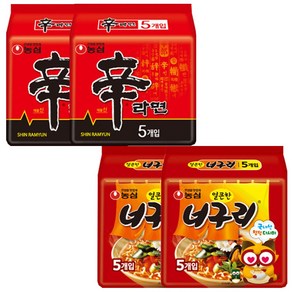 농심 신라면 120g X 10개 + 너구리 120g X 10개, 1개