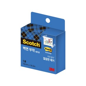 3M 스카치 벽면 부착 테이프 리필 183R 19mmx16.5m, 2개