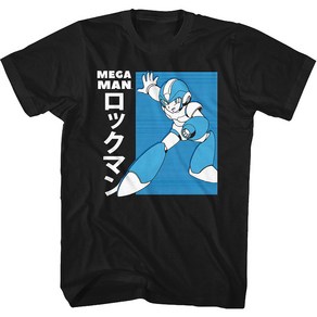 ROCKPANDA Japanese Mega Man 반팔티