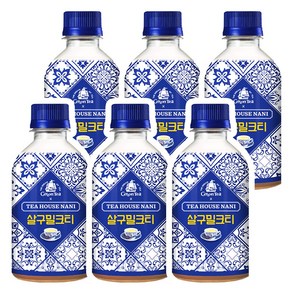 롯데칠성음료 실론티 살구밀크티 240ml x 6페트, 6개