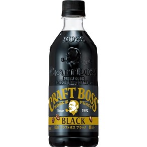 일본커피 산토리 크래프트보스 블랙커피 500ml 24개입, 24개