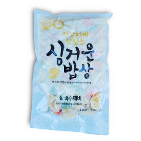 동성 삼색 수제비 1kg, 단품, 1개