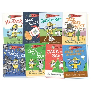 Vey 얼리챕터북 Jack 8종 세트(Book SET), Penguin Putnam, 9789919191504, Mac Banett/ Geg Pizzoli (...