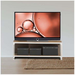 스피드랙 조립식 티비다이 TV다이 TV선반 2단 1100 x 300 x 330, 화이트
