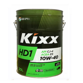 KIXX HD1 10W40 20L CJ4 디젤 엔진오일