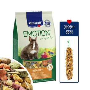 비타크래프트 이모션 뷰티셀렉션 어덜트 토끼사료 600g, 1개