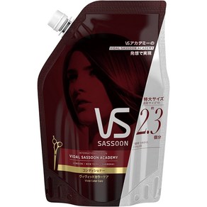 일본직발송 6. VIDAL SASSOON (비달 사순) [대용량] 비달 사순 컨디셔너 비비드 컬러 케어 리필 초특대, 800g, 1개