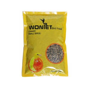 wonpet 원펫 카나리아 모이 730g 새사료 애완조 앵무사료 새모이, 1개