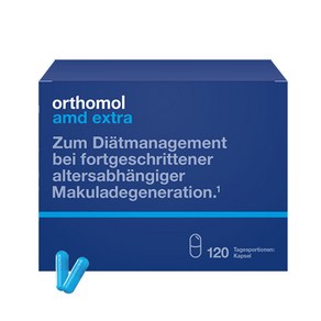 [독일직구][무료배송] 오쏘몰 AMD 엑스트라 120개입 1박스 캡슐형 othomol AMD exta, 1개, 120정