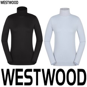 5층 웨스트우드 WESTWOOD 우먼 베이직 터틀넥 티셔츠 (여자 겨울 기본 티) N4/430