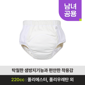 [복지용구] - MSIP-004 220cc - 요실금팬티 남녀공용 노인 실버용품 어르신대용량요실금팬티