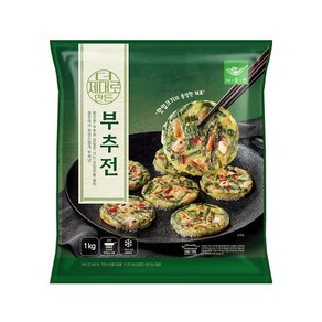 사옹원 더 제대로 만든 부추전, 1kg, 6개