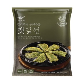 사옹원 부침명장 깻잎전, 5개, 400g