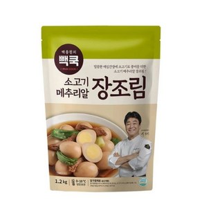 백종원의 빽쿡 소고기 메추리알 장조림 1.2kg, 1개