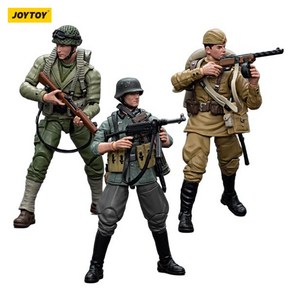 조이토이 [] JOYTOY 1/18 액션 피규어 Wehmacht 보병 컬렉션, 3개