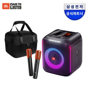 삼성공식파트너 JBL PARTYBOX ENCORE 파티박스 앙코르 블루투스스피커 무선마이크2개 100W 출력, 파티박스앙코르 + 하드쉘케이스