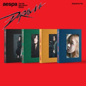 에스파 (aespa) / Drama 미니앨범 4집 Sequence Ver (1종랜덤발송/L700001372)