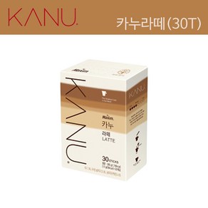 [맥심] 카누 라떼 30T, 12g, 30개입, 1개