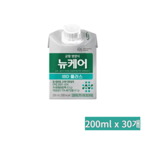 뉴케어 IBD 플러스 장 질환자용 단백가수분해 식품 (액상형), 30개, 200ml